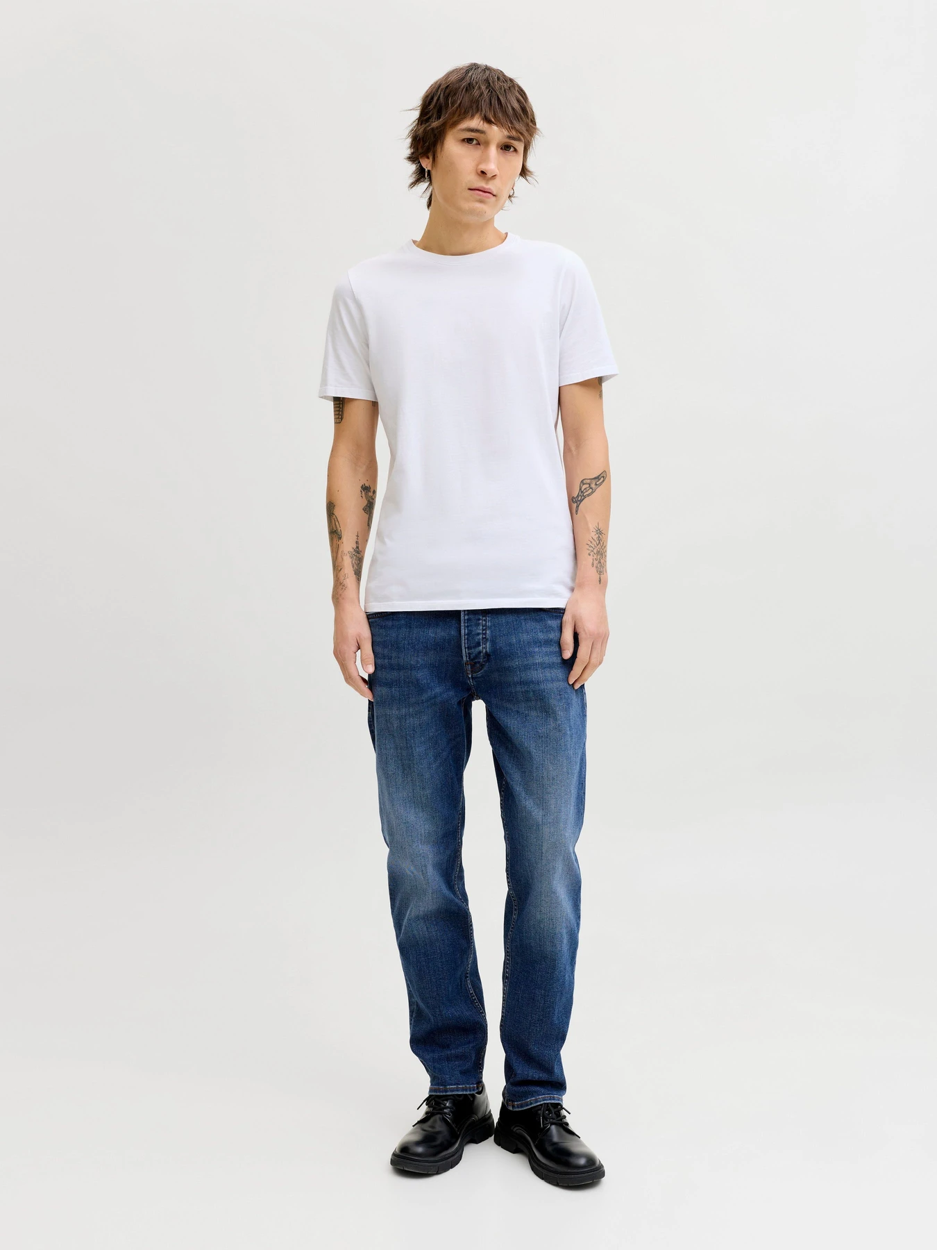 Джинсы JACK & JONES MIKE ORIGINAL модель 12289829_Blue Denim Джинсы JACK & JONES MIKE ORIGINAL модель 12289829_Blue Denim Фото