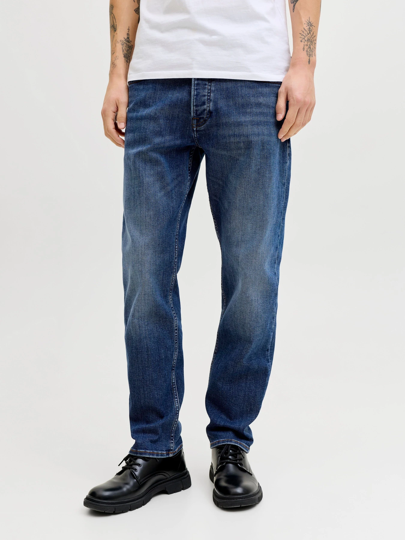 Джинсы JACK & JONES MIKE ORIGINAL модель 12289829_Blue Denim Джинсы JACK & JONES MIKE ORIGINAL модель 12289829_Blue Denim Фото