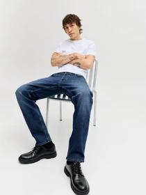 Джинсы JACK & JONES MIKE ORIGINAL модель 12289829_Blue Denim Фото