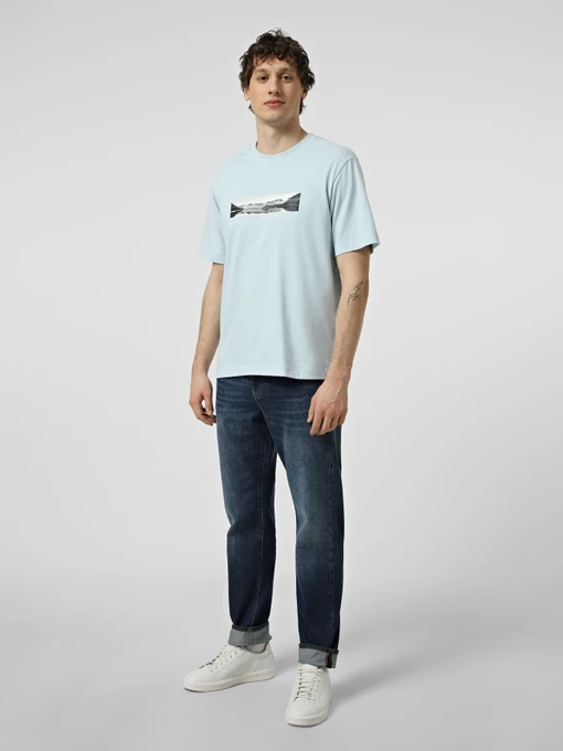 Бавовняна Чоловіча Футболка JACK & JONES FUSION PHOTO PRINT TEE фото 2