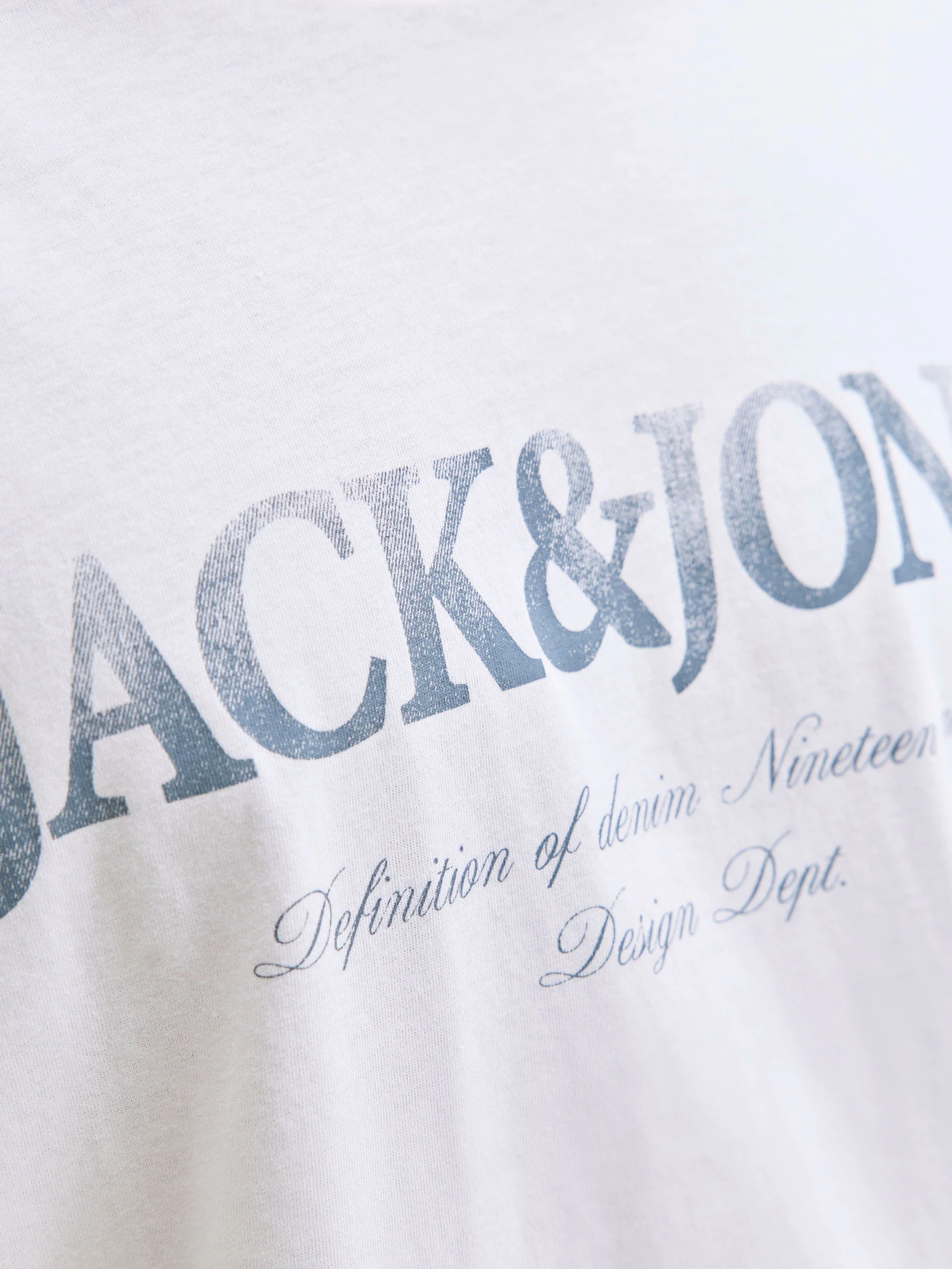 Футболки и поло JACK & JONES DEVIN DAYTONA PRINT TEE модель 12290173_Bright White Фото