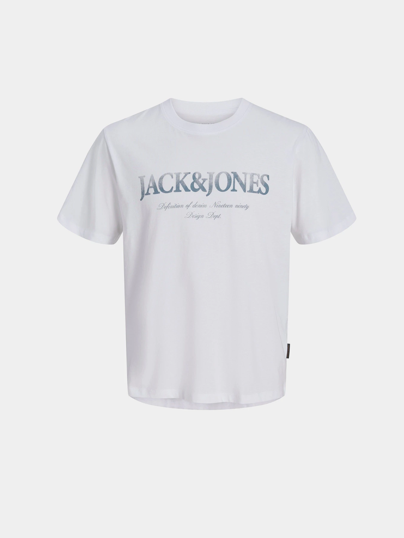Футболки и поло JACK & JONES DEVIN DAYTONA PRINT TEE модель 12290173_Bright White Фото