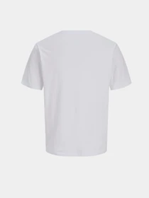 Футболки и поло JACK & JONES DEVIN DAYTONA PRINT TEE модель 12290173_Bright White Фото