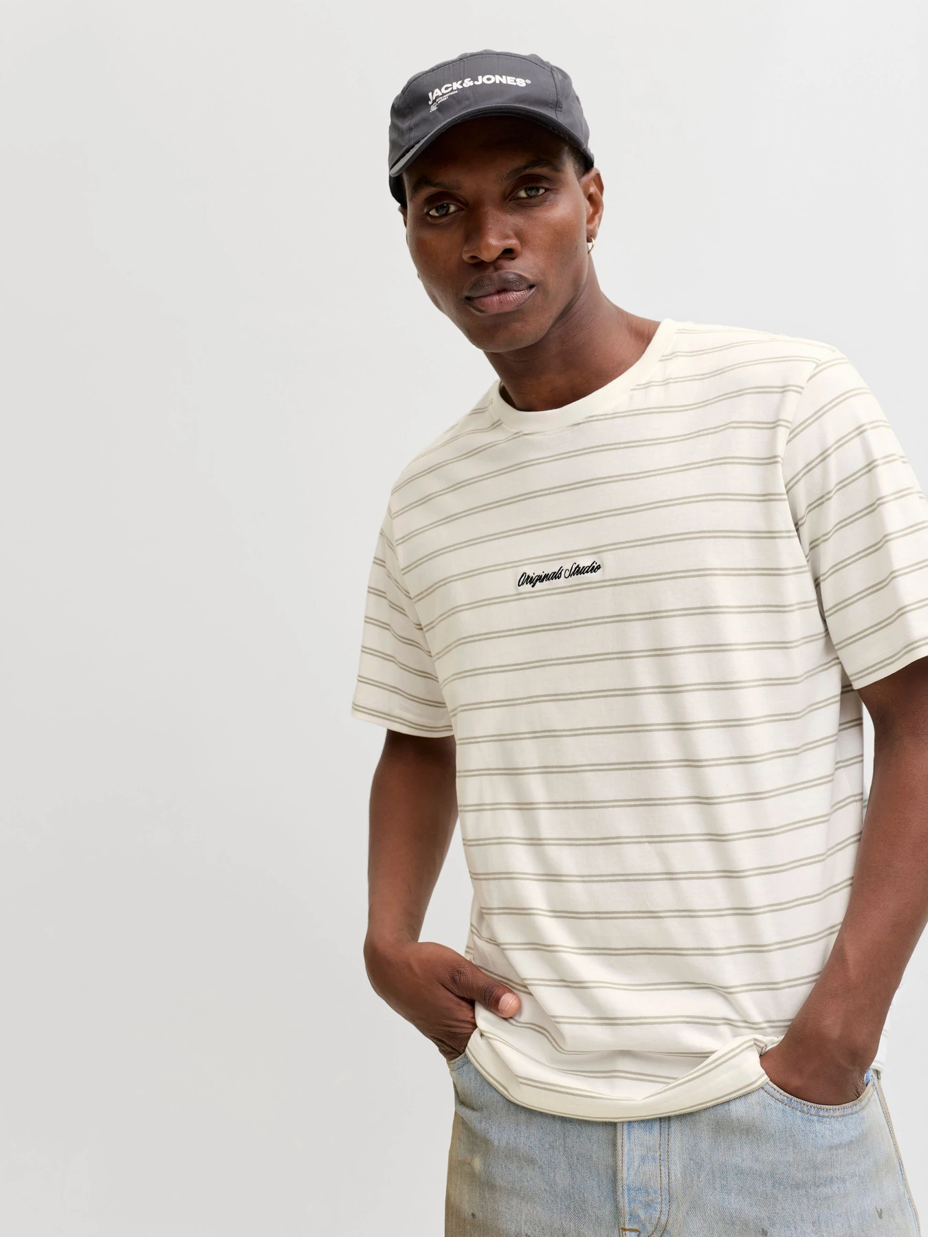 Футболки и поло JACK & JONES NORREBRO STRIPE TEE модель 12291021_Seagrass Футболки и поло JACK & JONES NORREBRO STRIPE TEE модель 12291021_Seagrass Фото