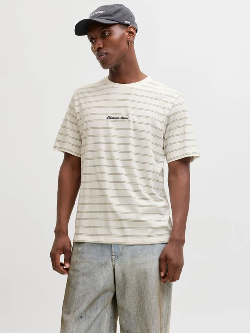 Футболки і поло JACK & JONES NORREBRO STRIPE TEE модель 12291021_Seagrass Фото