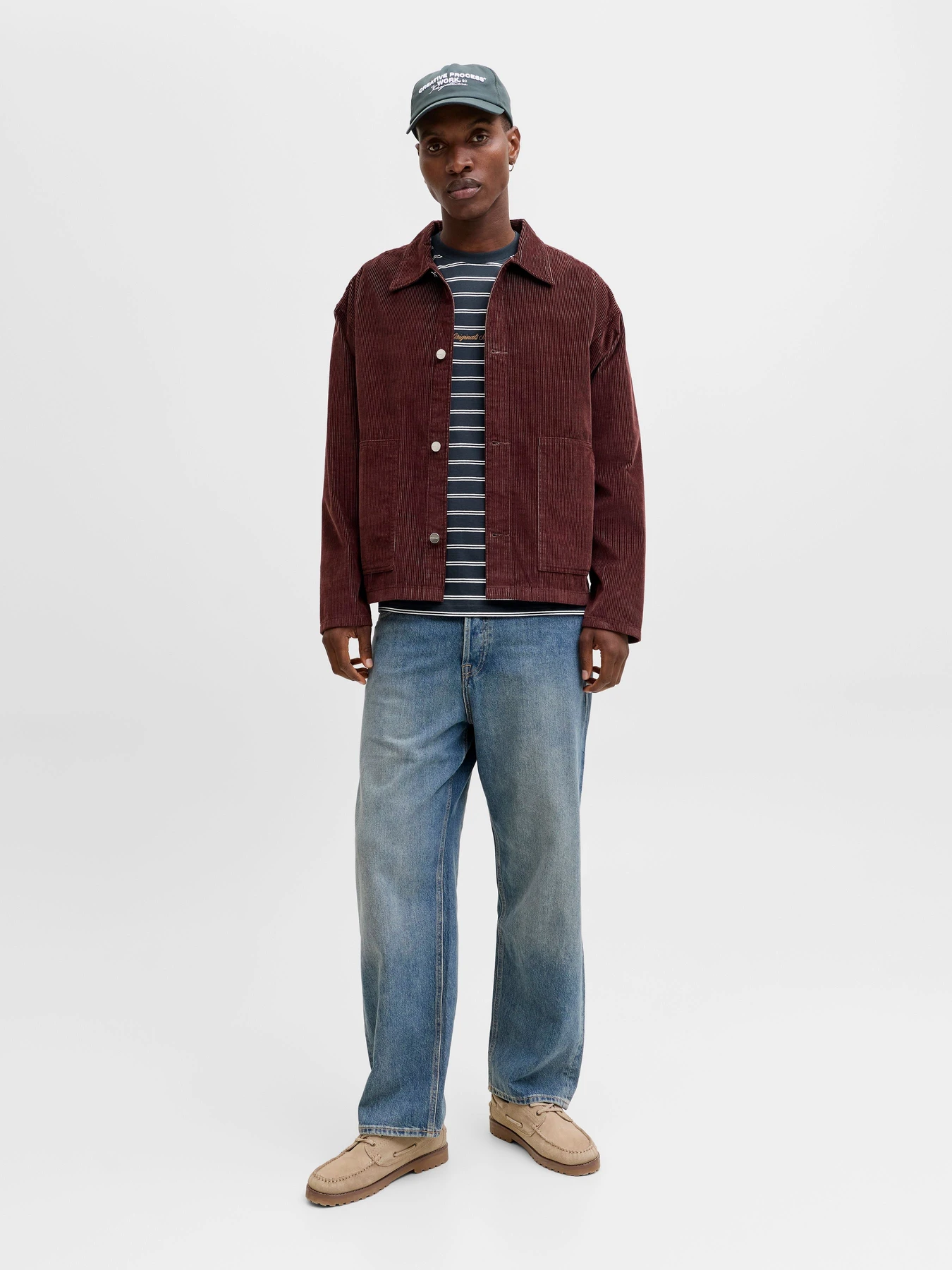Футболки и поло JACK & JONES NORREBRO STRIPE TEE модель 12291021_Sky Captain Фото