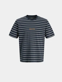 Футболки и поло JACK & JONES NORREBRO STRIPE TEE модель 12291021_Sky Captain Фото