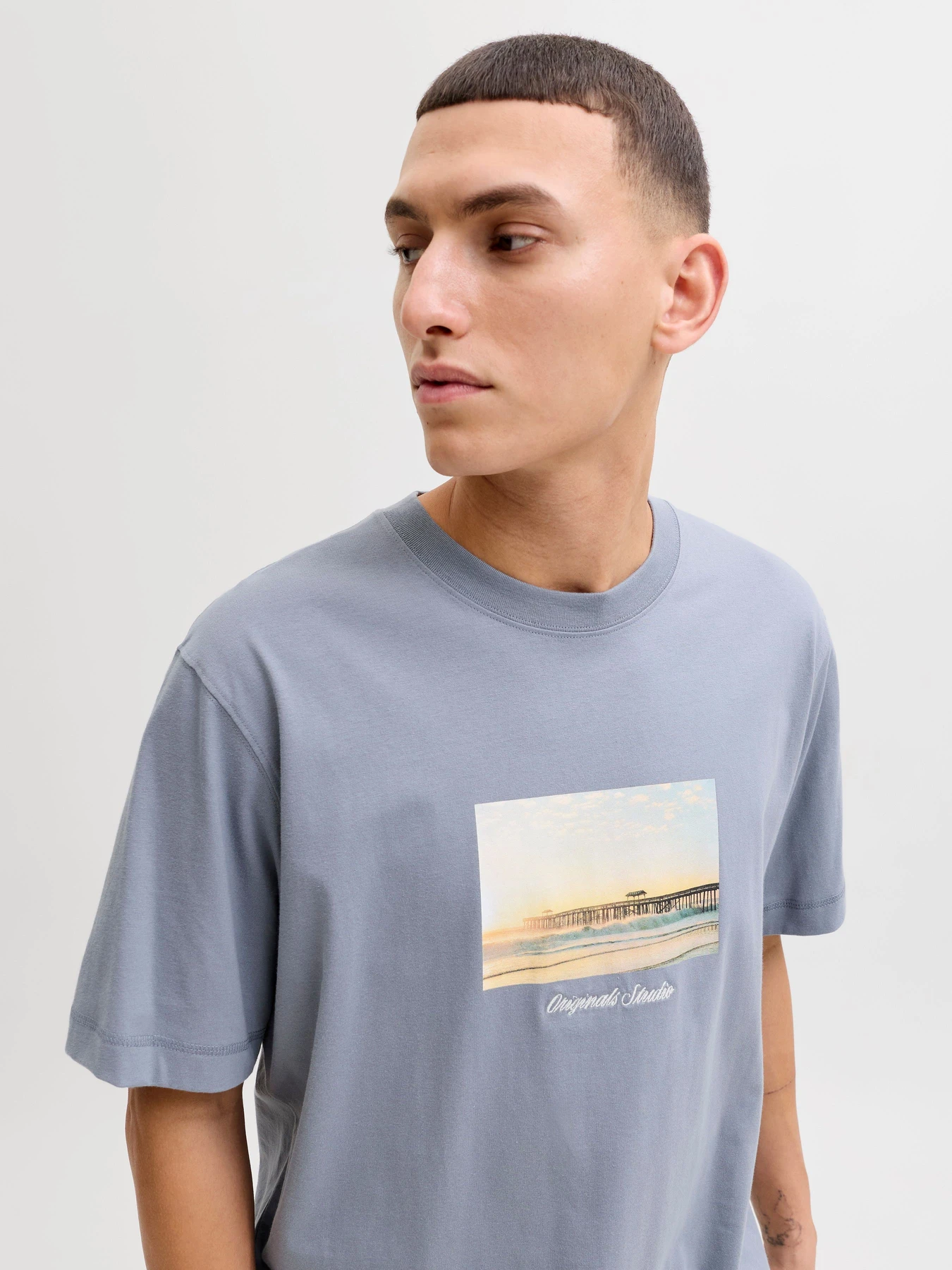 Футболки и поло JACK & JONES NORREBRO PHOTO TEE модель 12291022_Tradewinds Футболки и поло JACK & JONES NORREBRO PHOTO TEE модель 12291022_Tradewinds Фото
