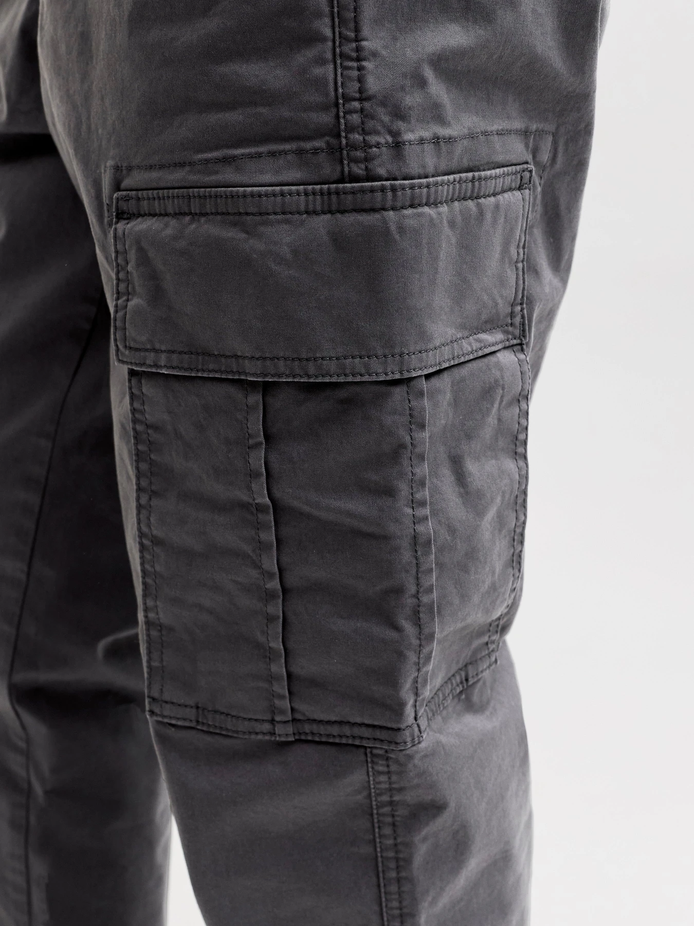 Брюки JACK & JONES KANE FRANK CARGO модель 12291962_Asphalt Брюки JACK & JONES KANE FRANK CARGO модель 12291962_Asphalt Фото