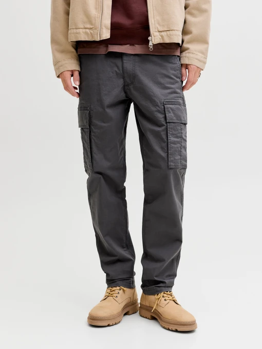 Брюки JACK & JONES KANE FRANK CARGO модель 12291962_Asphalt Фото