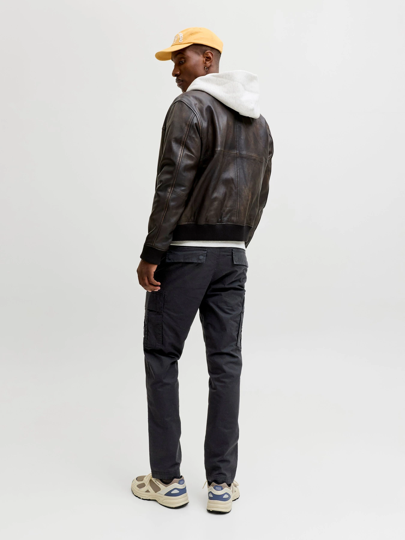 Брюки JACK & JONES KANE FRANK CARGO модель 12291962_Black Фото