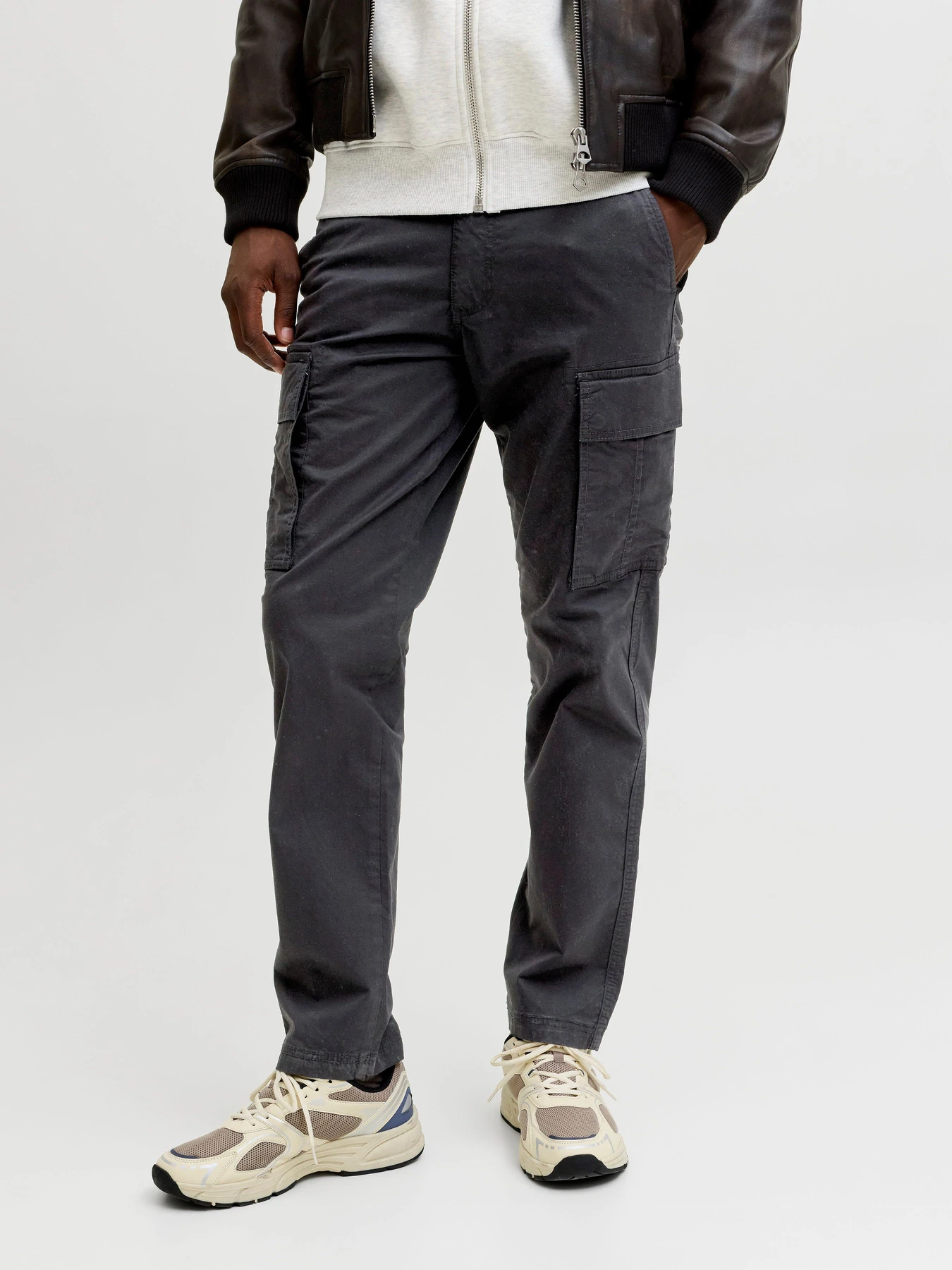 Брюки JACK & JONES KANE FRANK CARGO модель 12291962_Black Фото