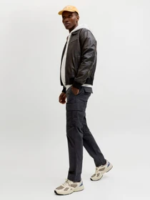 Брюки JACK & JONES KANE FRANK CARGO модель 12291962_Black Фото
