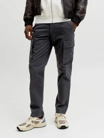 Брюки JACK & JONES KANE FRANK CARGO модель 12291962_Black Фото