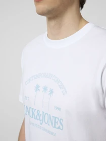 Футболки и поло JACK & JONES NANTUCKET TEE модель 12297895_Bright White Фото