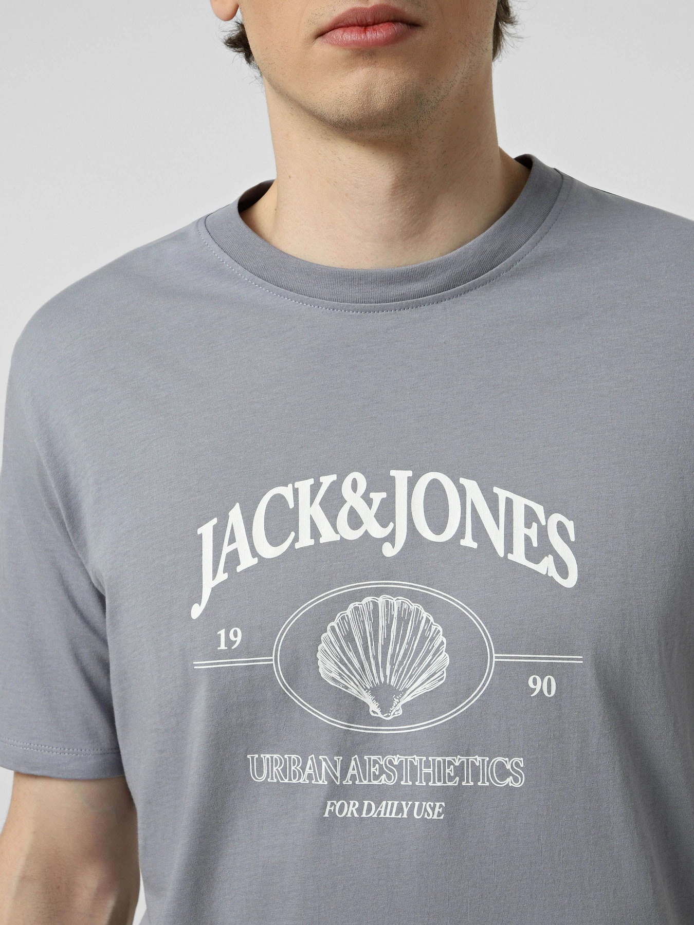 Футболки и поло JACK & JONES NANTUCKET TEE модель 12297895_Tradewinds Фото