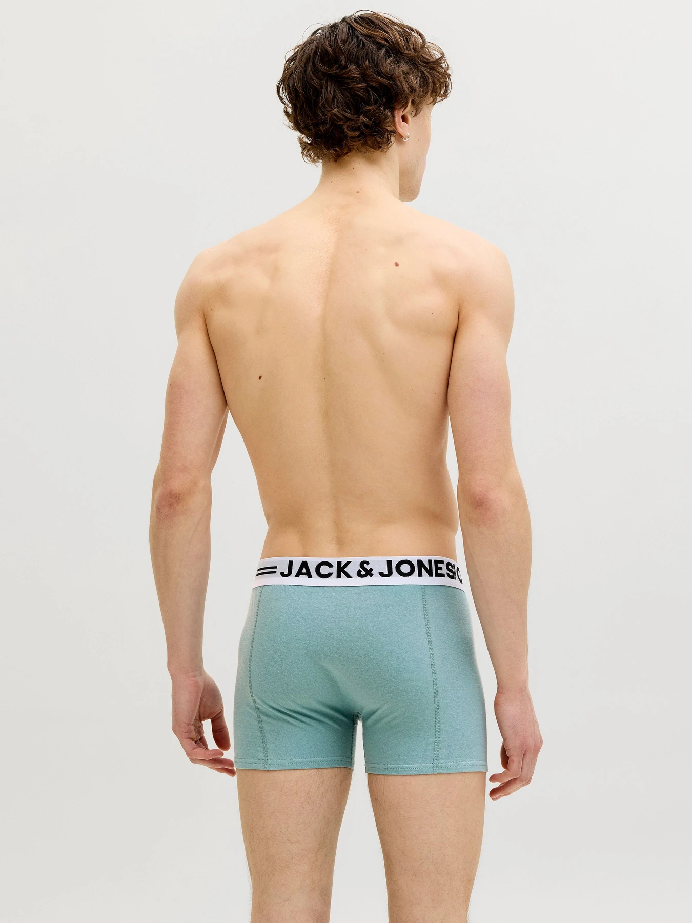 Нижня білизна JACK & JONES SENSE TRUNKS модель 12081832_Mineral Blue Blue Mirage - Фото