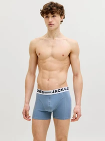 Нижня білизна JACK & JONES SENSE TRUNKS модель 12081832_Mineral Blue Blue Mirage - Фото
