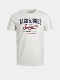 Футболки і поло JACK & JONES модель 12220500_Cloud Dancer Фото