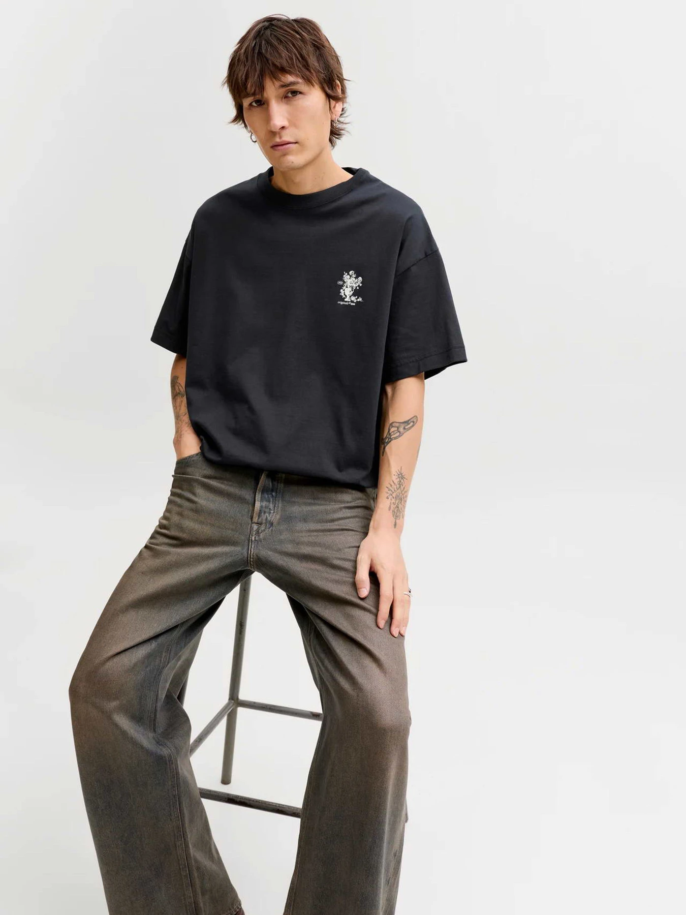 Футболки і поло JACK & JONES MAINE BACK TEE модель 12291780_Black Футболки і поло JACK & JONES MAINE BACK TEE модель 12291780_Black Фото