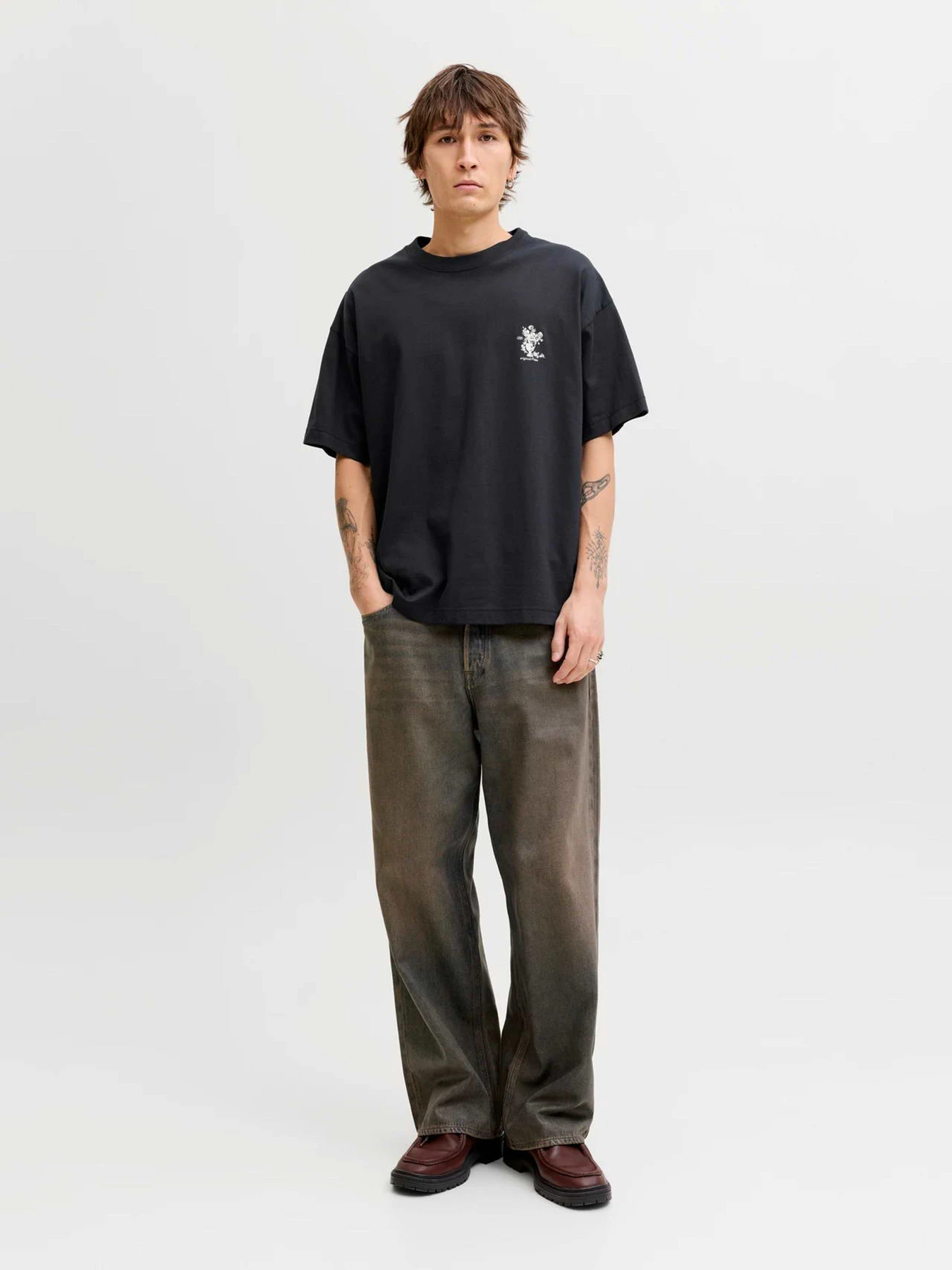 Футболки і поло JACK & JONES MAINE BACK TEE модель 12291780_Black Футболки і поло JACK & JONES MAINE BACK TEE модель 12291780_Black Фото