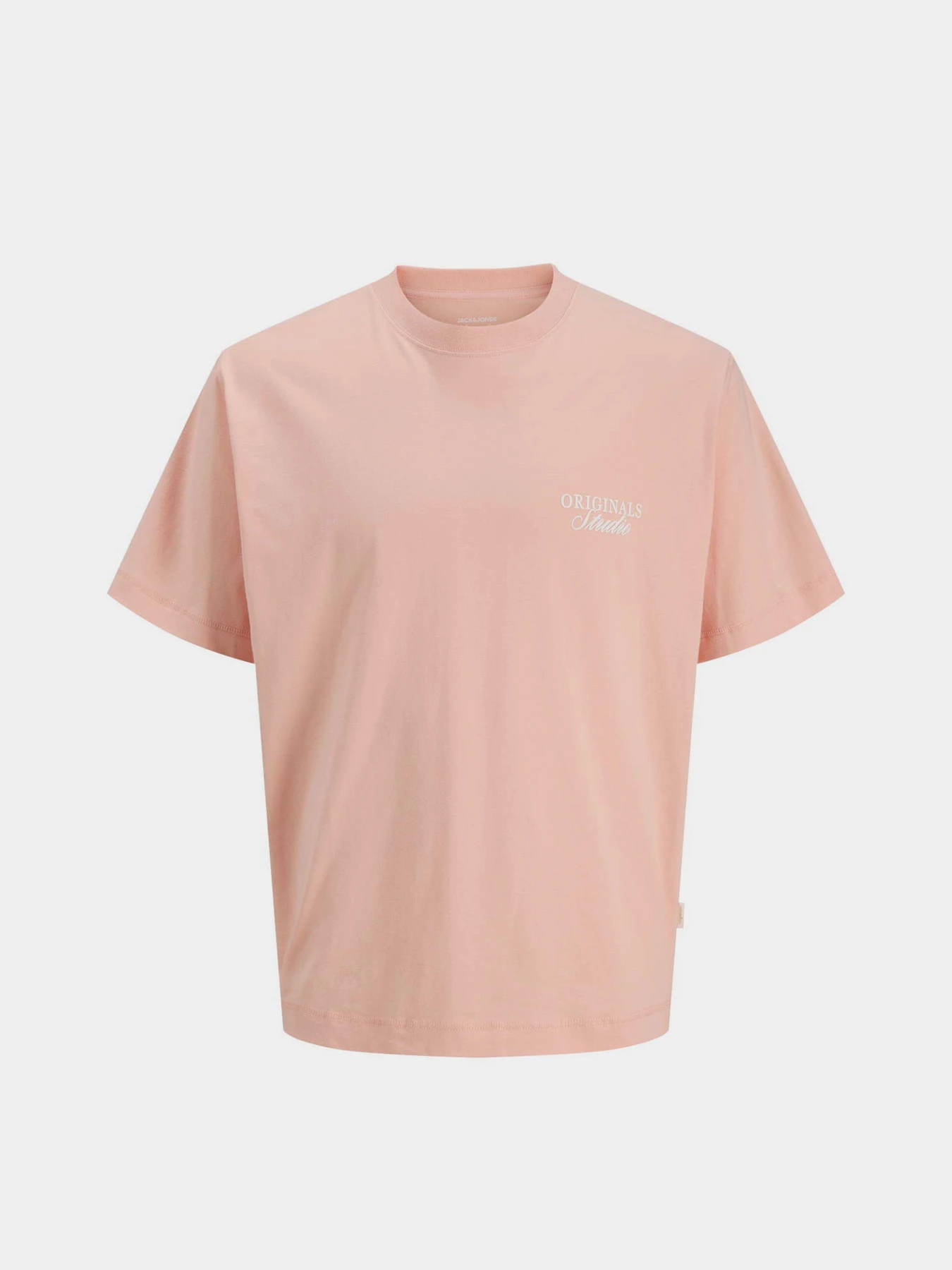 Футболки и поло JACK & JONES MAINE BACK TEE модель 12291780_Peach Melba Фото