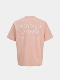 Футболки и поло JACK & JONES MAINE BACK TEE модель 12291780_Peach Melba Фото