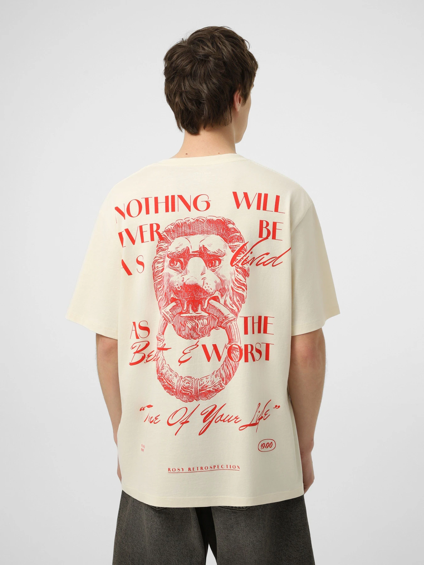 Футболки и поло JACK & JONES TRENDY OBJECTS TEE модель 12293426_Antique White Фото