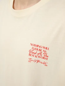 Футболки и поло JACK & JONES TRENDY OBJECTS TEE модель 12293426_Antique White Фото