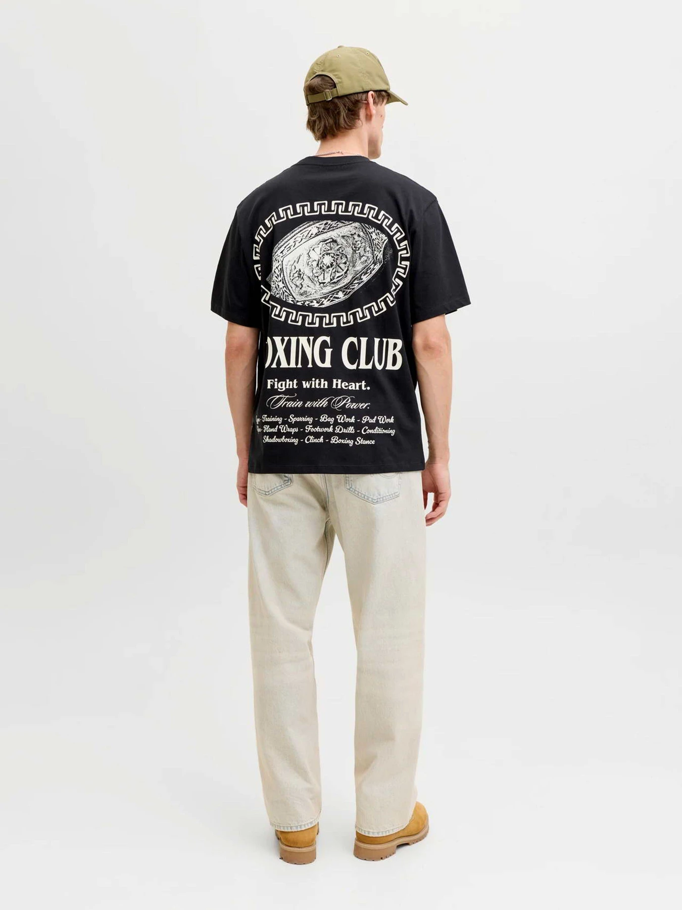 Футболки і поло JACK & JONES TRENDY OBJECTS TEE модель 12293426_Black Фото
