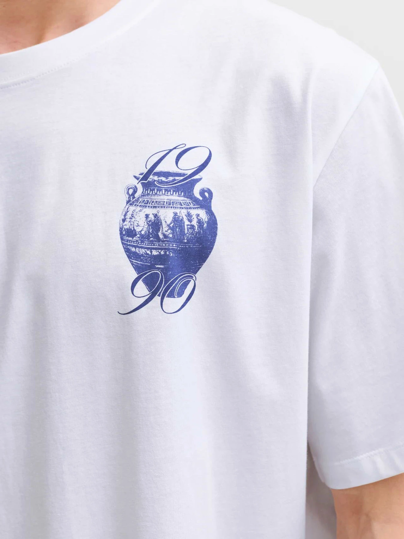 Футболки і поло JACK & JONES TRENDY OBJECTS TEE модель 12293426_Bright White Футболки і поло JACK & JONES TRENDY OBJECTS TEE модель 12293426_Bright White Фото