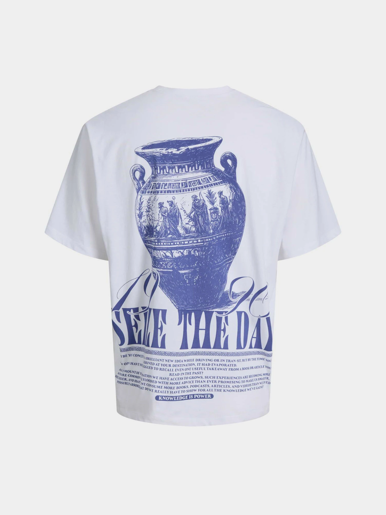 Футболки і поло JACK & JONES TRENDY OBJECTS TEE модель 12293426_Bright White Футболки і поло JACK & JONES TRENDY OBJECTS TEE модель 12293426_Bright White Фото
