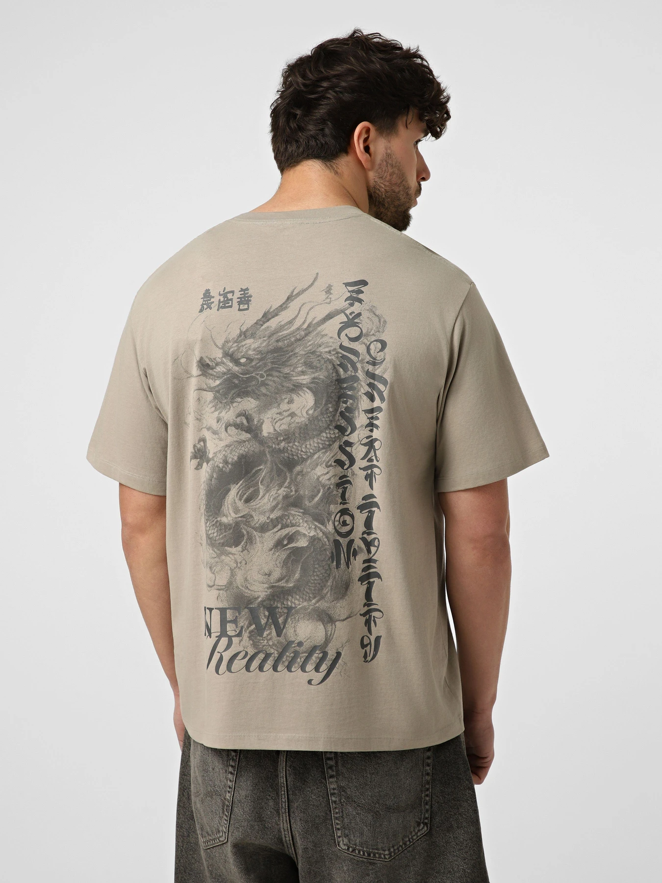 Футболки і поло JACK & JONES TRENDY OBJECTS TEE модель 12293426_Vintage Khaki Фото