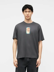 Футболки і поло JACK & JONES BIG JAPAN TEE модель 12293428_Asphalt Фото