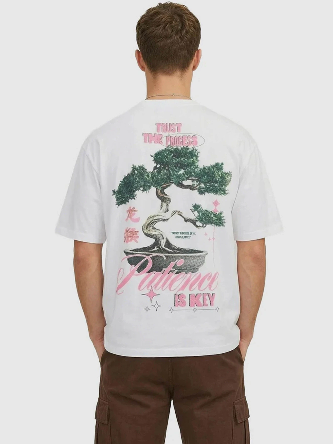 Футболки и поло JACK & JONES BIG JAPAN TEE модель 12293428_Bright White Фото