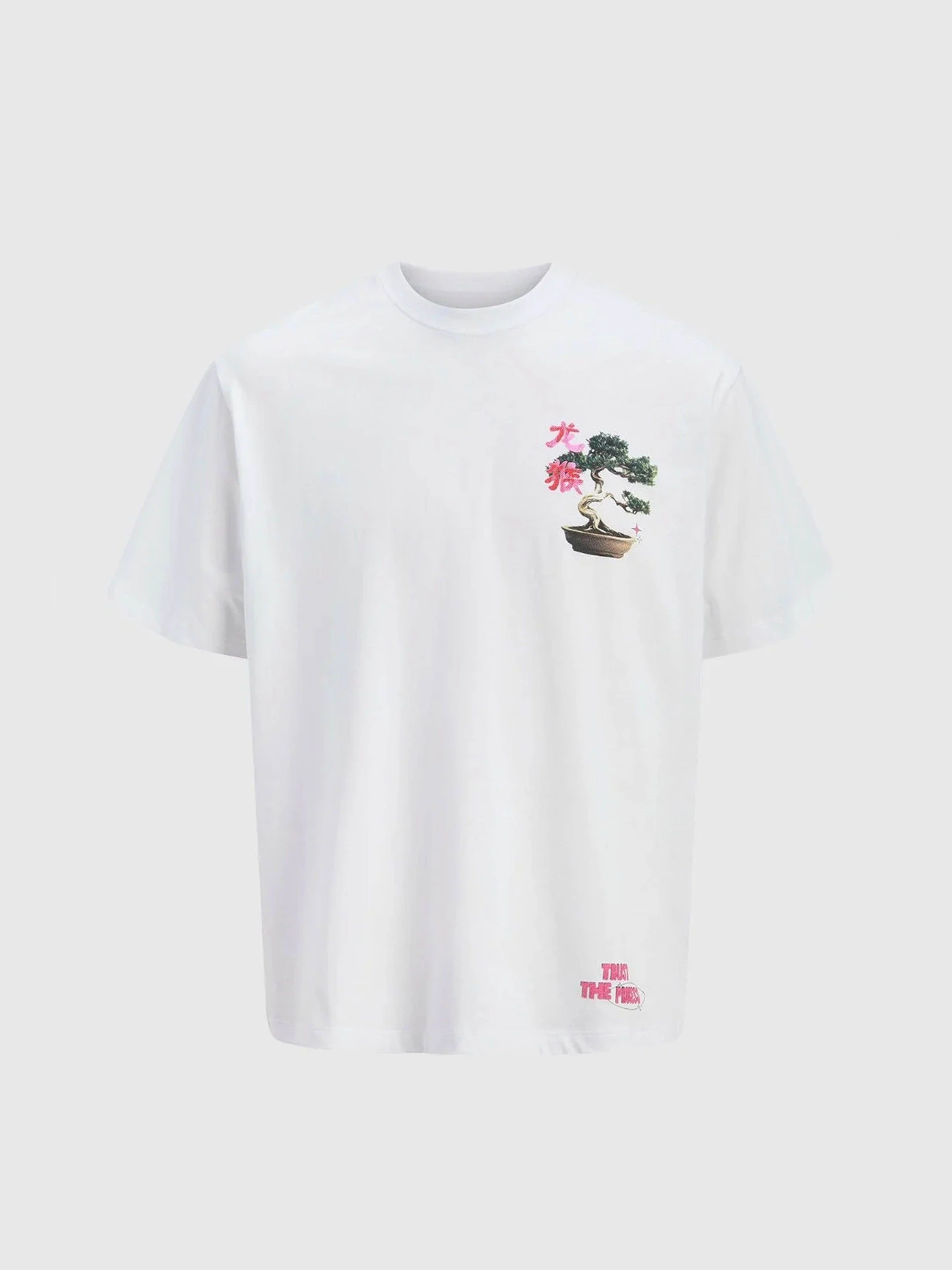 Футболки и поло JACK & JONES BIG JAPAN TEE модель 12293428_Bright White Фото
