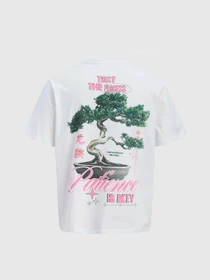Футболки и поло JACK & JONES BIG JAPAN TEE модель 12293428_Bright White Фото