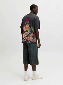 Футболки і поло JACK & JONES BIG JAPAN TEE модель 12293428_Phantom Фото