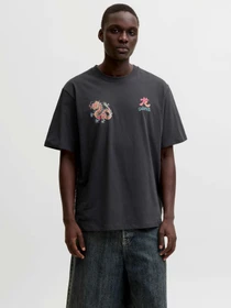 Футболки і поло JACK & JONES BIG JAPAN TEE модель 12293428_Phantom Фото