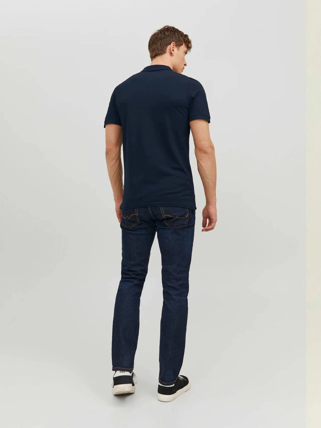 Футболки і поло JACK & JONES BASIC POLO модель 12136516_Navy Blazer SLIM FIT Футболки і поло JACK & JONES BASIC POLO модель 12136516_Navy Blazer SLIM FIT Фото