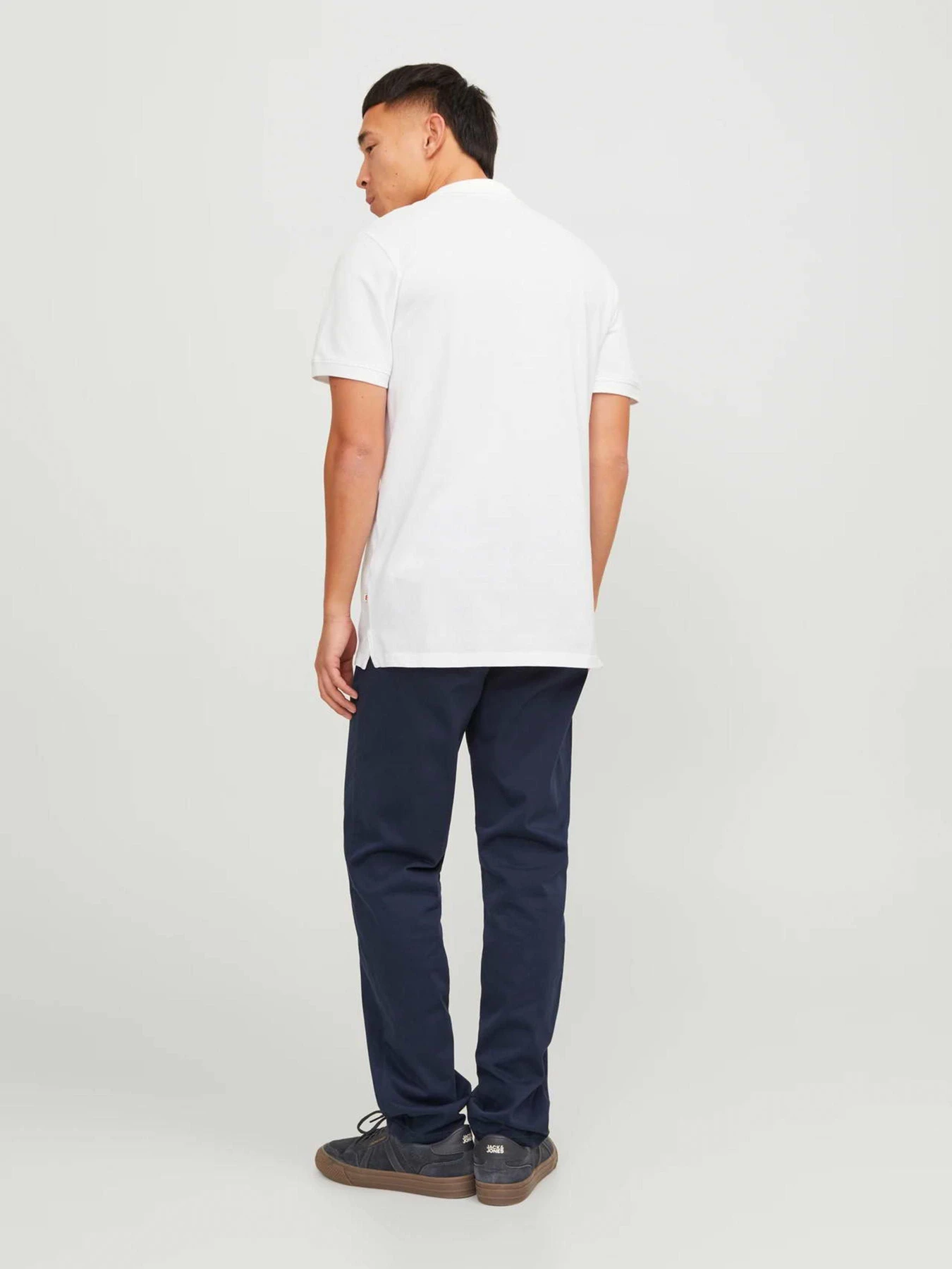 Футболки і поло JACK & JONES BASIC POLO модель 12136516_White SLIM FIT Футболки і поло JACK & JONES BASIC POLO модель 12136516_White SLIM FIT Фото