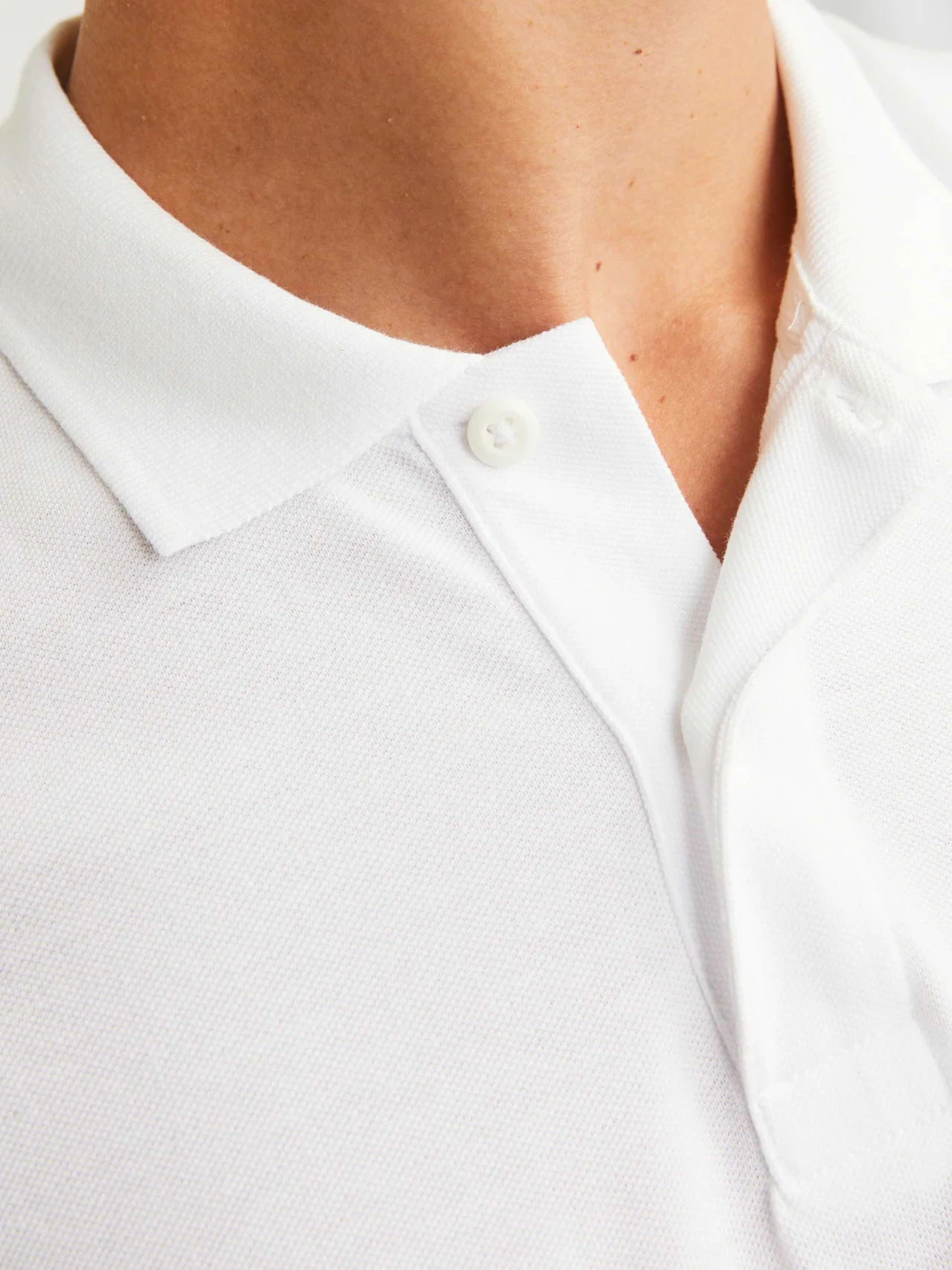 Футболки і поло JACK & JONES BASIC POLO модель 12136516_White SLIM FIT Футболки і поло JACK & JONES BASIC POLO модель 12136516_White SLIM FIT Фото