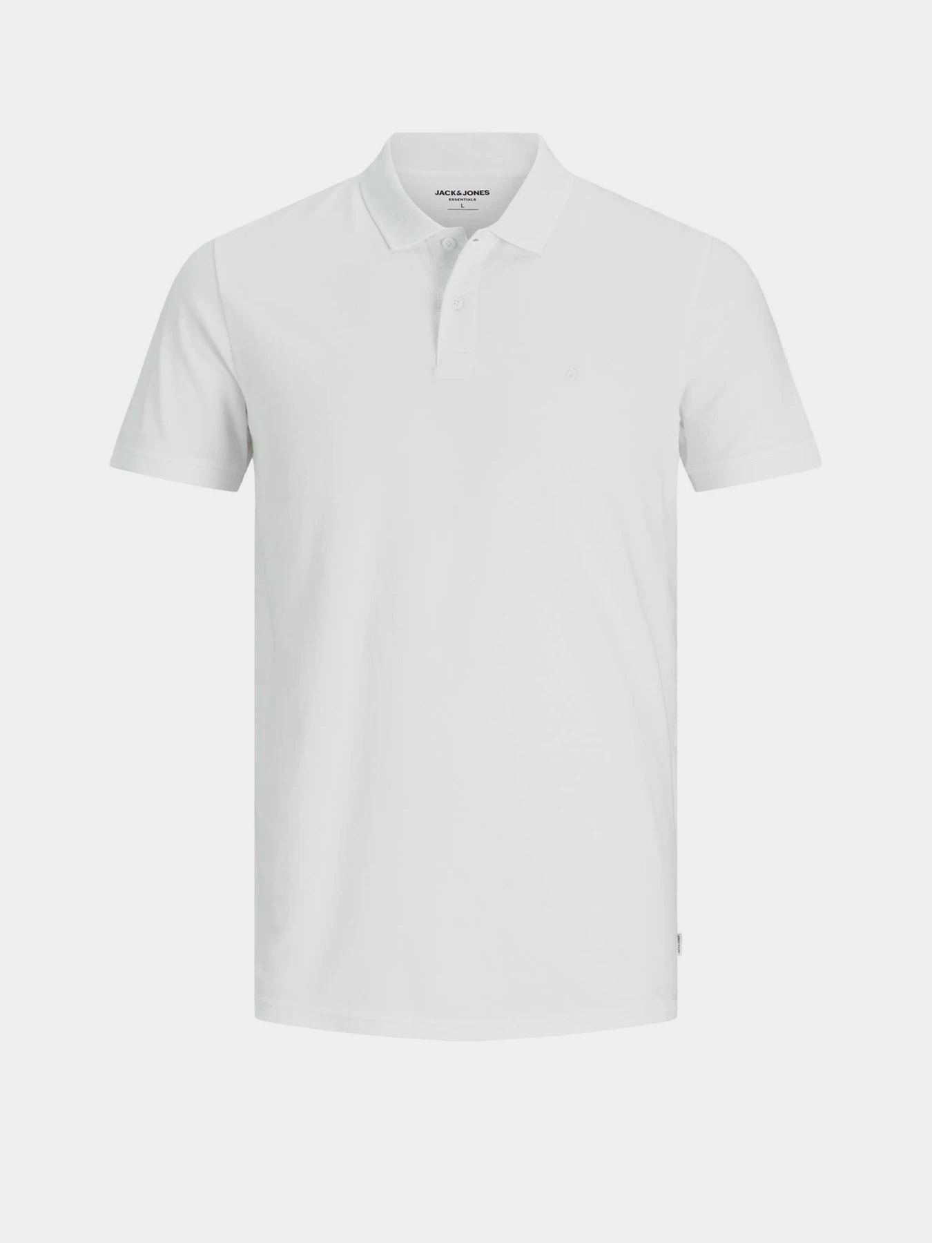 Футболки і поло JACK & JONES BASIC POLO модель 12136516_White SLIM FIT Футболки і поло JACK & JONES BASIC POLO модель 12136516_White SLIM FIT Фото