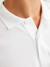 Футболки і поло JACK & JONES BASIC POLO модель 12136516_White SLIM FIT Фото