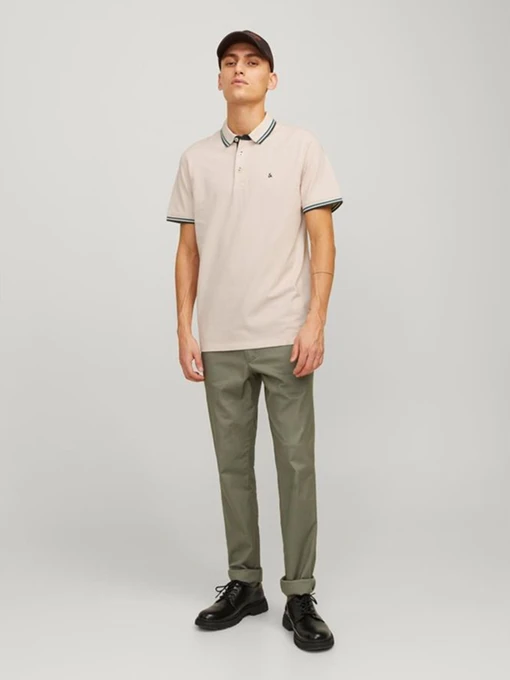 Бавовняне Чоловіче Поло JACK & JONES PAULOS POLO фото 3