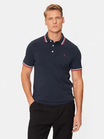 Футболки і поло JACK & JONES PAULOS POLO модель 12136668_Navy Blazer SLIM FIT Фото