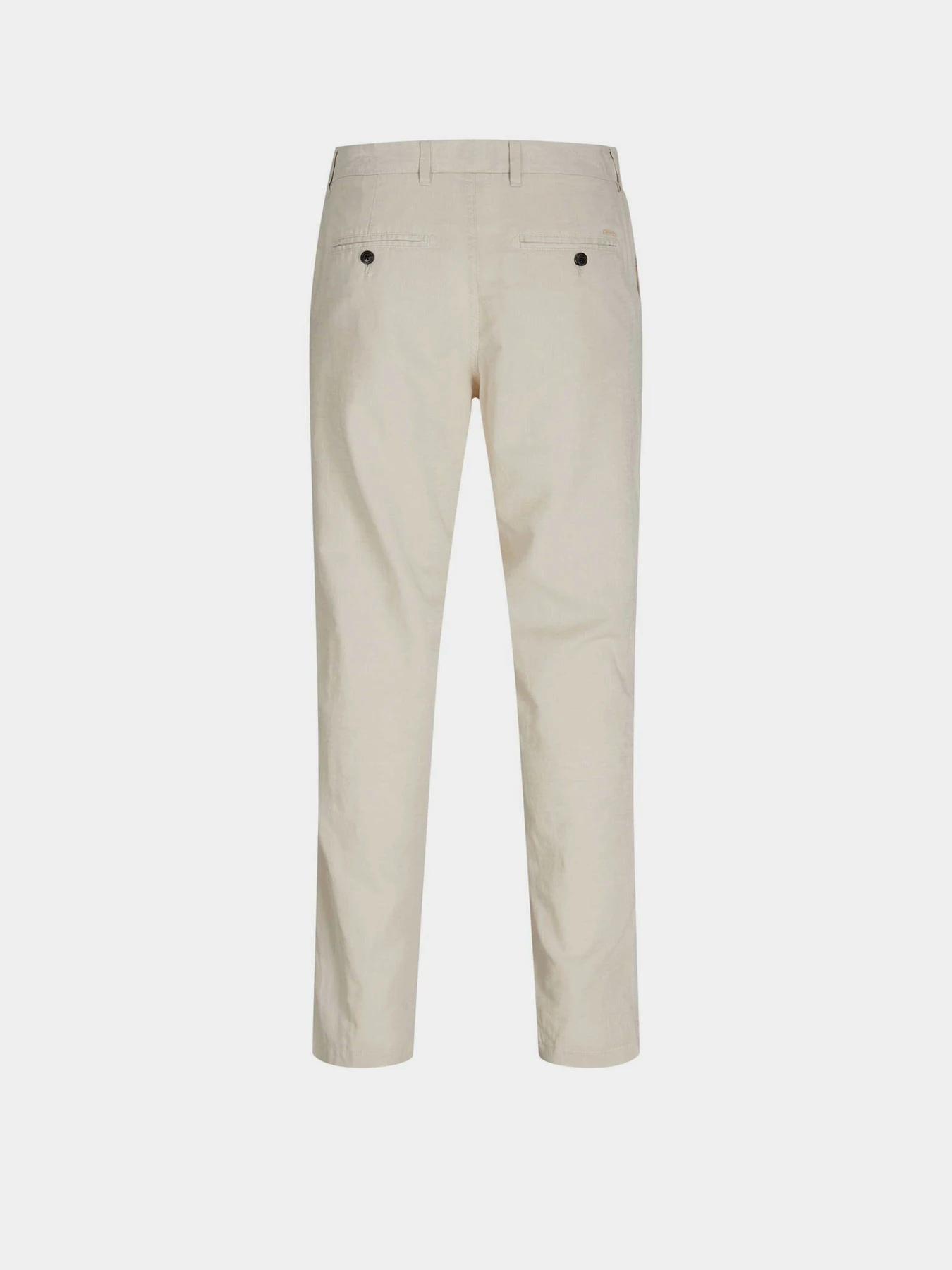 Брюки JACK & JONES TACE SUMMER LINEN BLEND CHINO модель 12248604_Feather Gray Фото