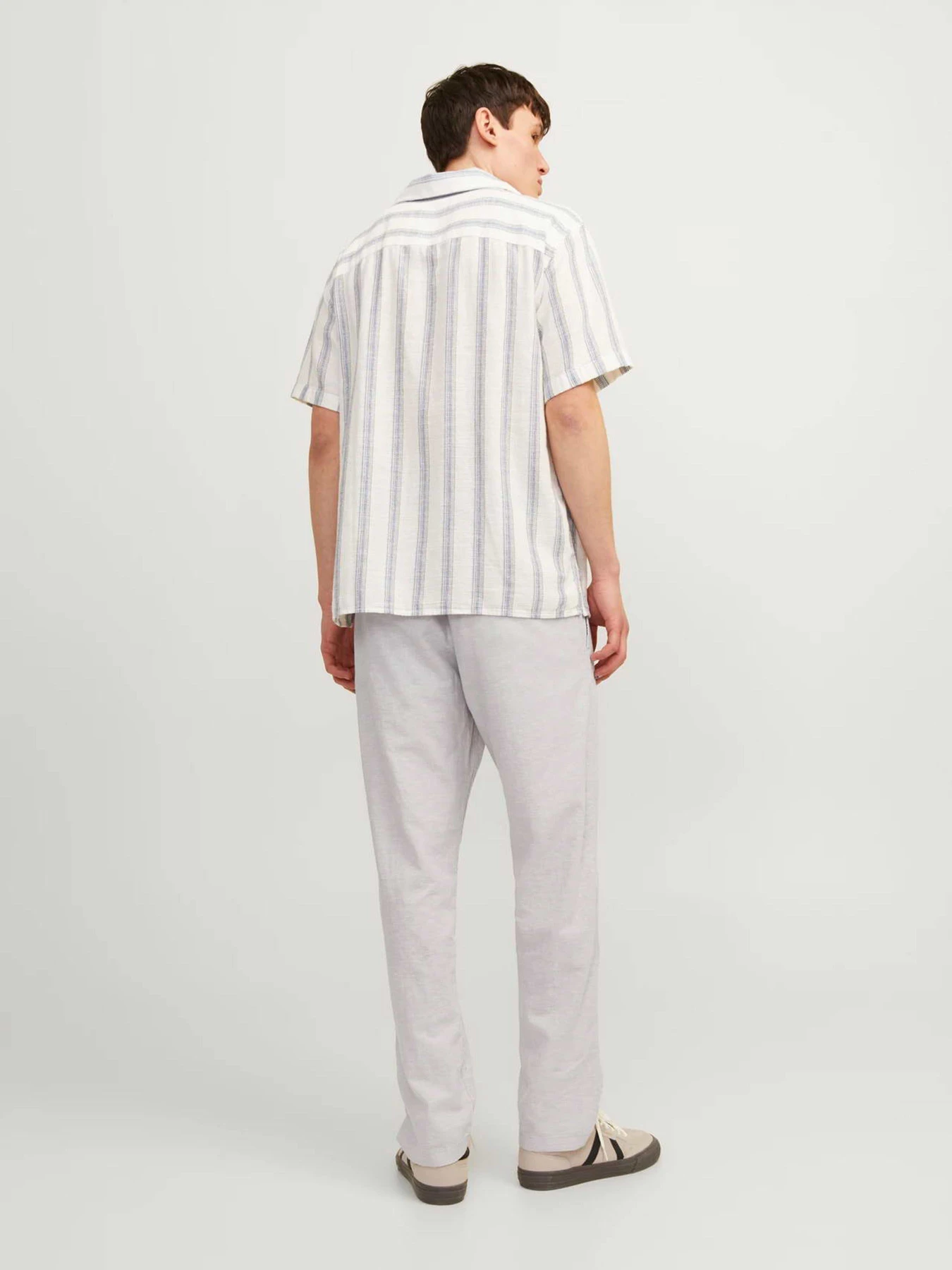 Брюки JACK & JONES KANE SUMMER LINEN BLEND JOGGER модель 12248606_Crockery MELANGE Брюки JACK & JONES KANE SUMMER LINEN BLEND JOGGER модель 12248606_Crockery MELANGE Фото