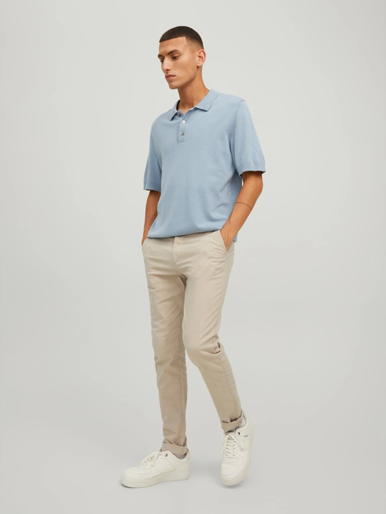 Штани JACK & JONES модель 12206198_Dune Штани JACK & JONES модель 12206198_Dune Фото
