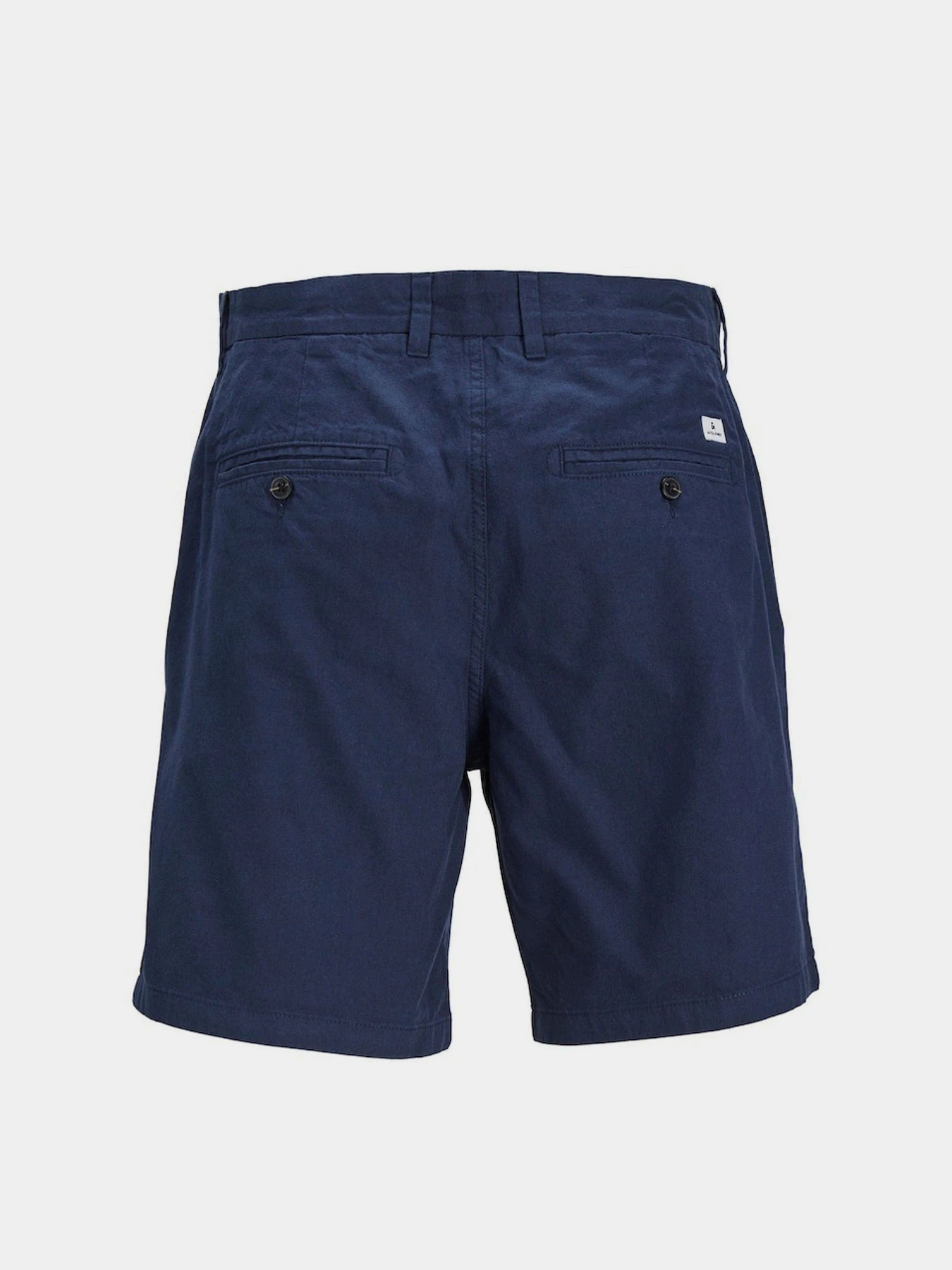 Шорты JACK & JONES STACE SUMMER LINEN BLEND SHORT модель 12248627_Navy Blazer Фото